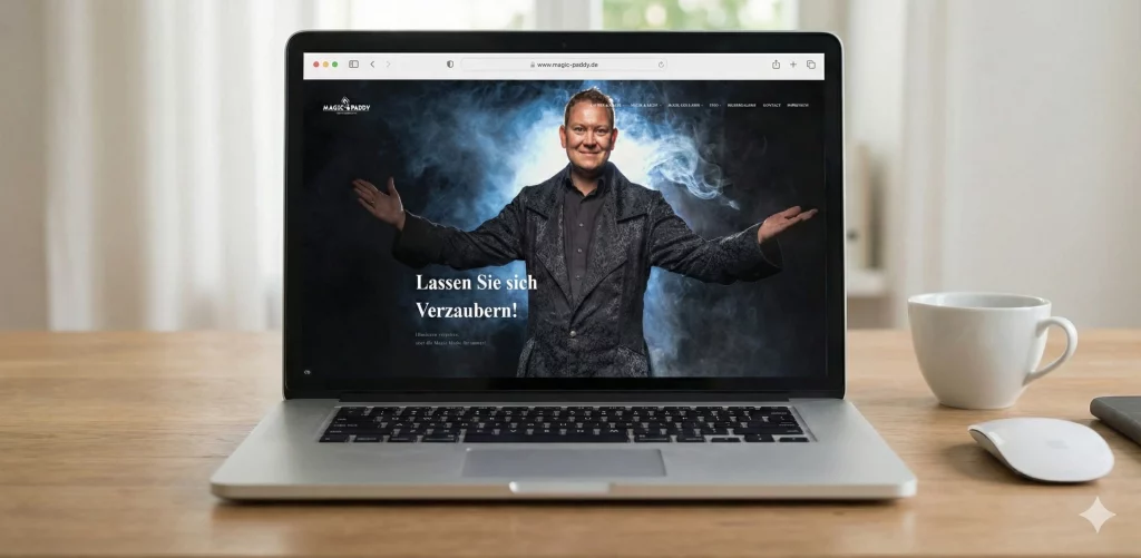 Webseite Magic Paddy Webseite Magic Paddy